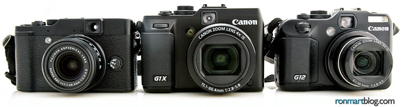 X10, G1X, & G12 Front View